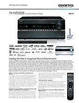 ONKYO TX-NR5008 TX-NR5008 B 产品宣传页