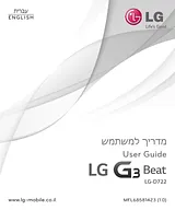 LG LGD722 Руководство Пользователя