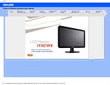 Philips 19" WXGA+ LCD, Black 190CW8FB/00 产品宣传页