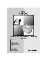 Sharp AM-900 ユーザーズマニュアル
