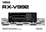 Yamaha RX-V992 Справочник Пользователя