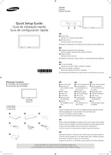 Samsung 320BX Quick Setup Guide