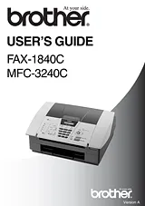 Brother FAX-1840C User Manual