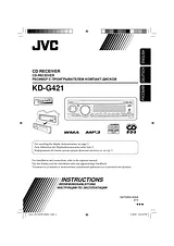 JVC KD-G421 Manuel D’Utilisation