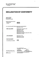 Declaration Of Conformity (38923W)