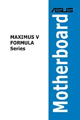 ASUS MAXIMUS V FORMULA/THUNDERFX Справочник Пользователя
