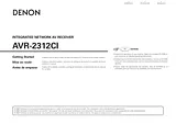 Denon AVR-2312CI ユーザーズマニュアル