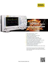 Rigol DS1074Z-S 4-channel oscilloscope, Digital Storage oscilloscope, DS1074Z-S Ficha De Dados