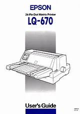 Epson LQ-670 User Manual