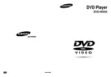 Samsung dvd-hd935 사용자 설명서