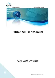 Kaga Electronics Co. Ltd TKG1MU ユーザーズマニュアル