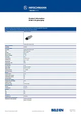 Hirschmann DVB-T antenna HIRSCH Data Sheet