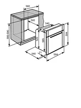 Baumatic BO667TS.DD Technical Drawing