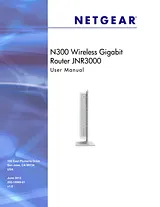 Netgear JNR3000 - Wireless-N 300 Gigabit Wireless Broadband Router 사용자 설명서