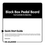 Pinnacle M-Audio Black Box Pedal Board 9910-41296-00 ユーザーズマニュアル