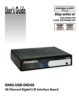 Omega Vehicle Security OMG-USB-DIO48 Manuale Utente