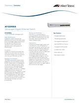 Allied Telesis AT-GS900/8 Data Sheet