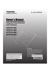 Toshiba 32TL515U Справочник Пользователя