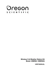 Oregon Scientific WMR80A Справочник Пользователя