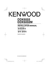 Kenwood DDX5032M User Manual