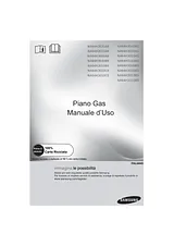 Samsung Piano Cottura a Gas NA64H3010AK Manuale Utente