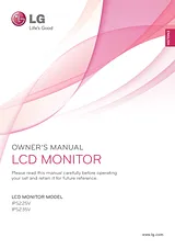 LG IPS235V-BN Owner's Manual