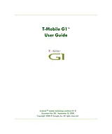 HTC G1 Справочник Пользователя