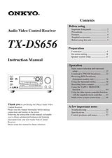 ONKYO TX-DS656 Manual Do Utilizador