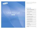 Samsung SH100 Справочник Пользователя
