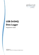 Pico DrDAQ® USB data logger, oscilloscope attachment, data logger, signal generator PP706 PP706 Manual De Usuario