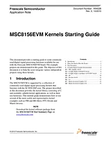 Freescale Semiconductor MSC8156 Evaluation Module MSC8156EVM MSC8156EVM 用户手册