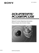 Sony DCR-IP7E Manuel D’Utilisation
