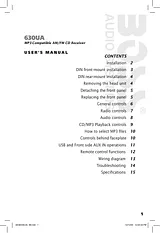 Boss Audio 630u Manual De Usuario