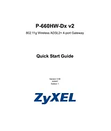 ZyXEL Communications P-660HW-Dx v2 Manuel D’Utilisation