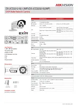Hikvision Digital Technology DS-2CD2232-I5 DS-2CD2232-I5-12MM Leaflet