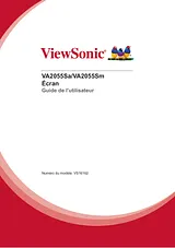 Viewsonic VA2055Sa Справочник Пользователя
