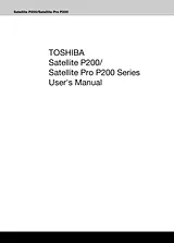 Toshiba P200 Manuel D’Utilisation
