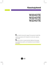 LG W2243TE User Manual