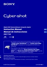 Sony cyber-shot dsc-t100 Benutzerhandbuch