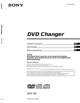 Sony DVX-100 Инструкция