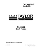 Taylor 390 Benutzerhandbuch