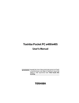 Toshiba e400 Manual De Usuario