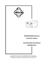Pelco CX9504 Manual Do Utilizador