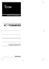 ICOM IC-706MKIIG User Manual