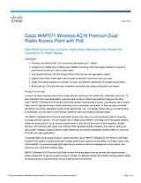 Cisco Cisco WAP561 Wireless-N Dual Radio Selectable Band Access Point データシート