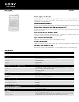 Sony PRS-T2 Guide De Spécification