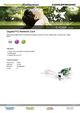 Conceptronic Gigabit PCI Network Card C07-023 Листовка