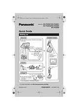 Panasonic KX-TG3034 Operating Guide
