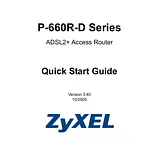 ZyXEL Communications P-660R-D Series Manuel D’Utilisation