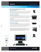 Sony VGC-VA10G Guia De Especificação